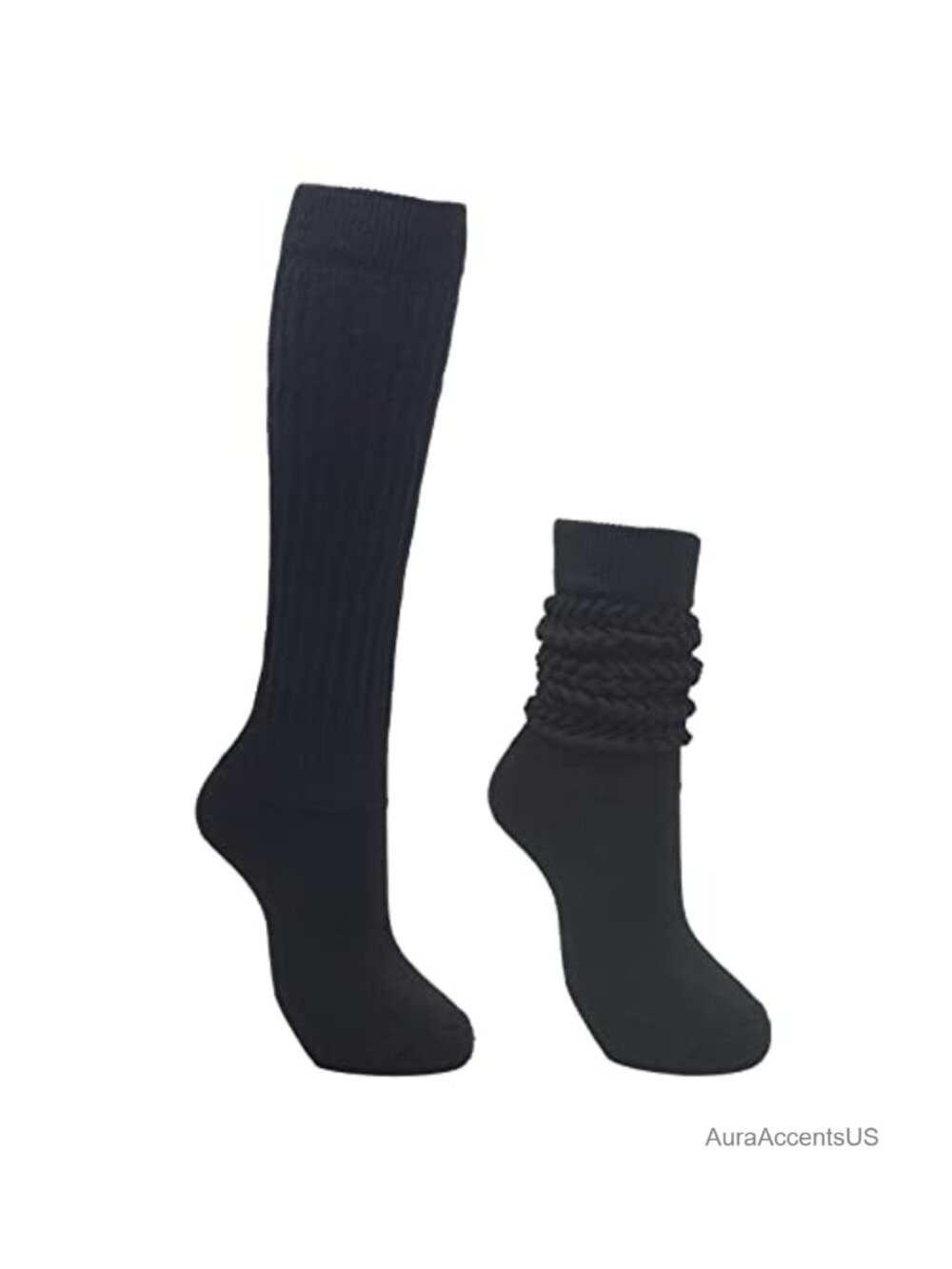 Slouch Scrunch Socks Women Knee High Long Tube Boot Socks